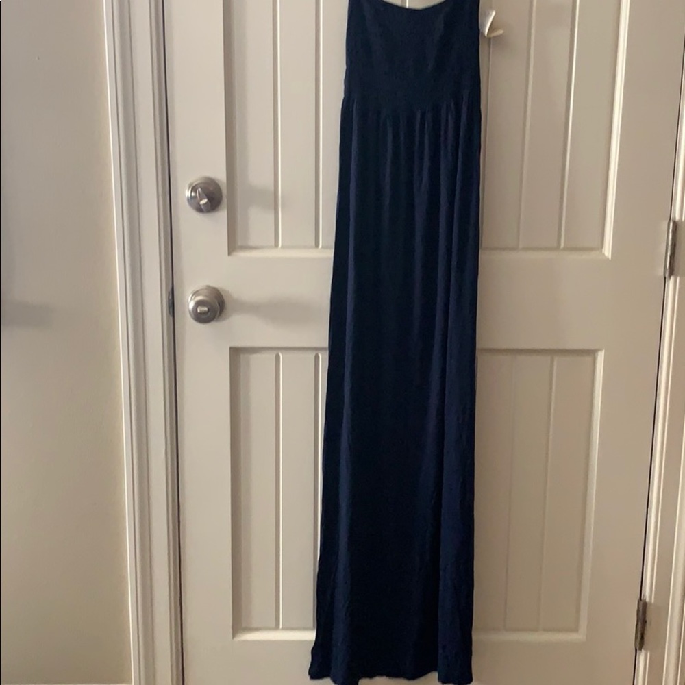 NWT Forever 21 Maxi tube dress navy medium
